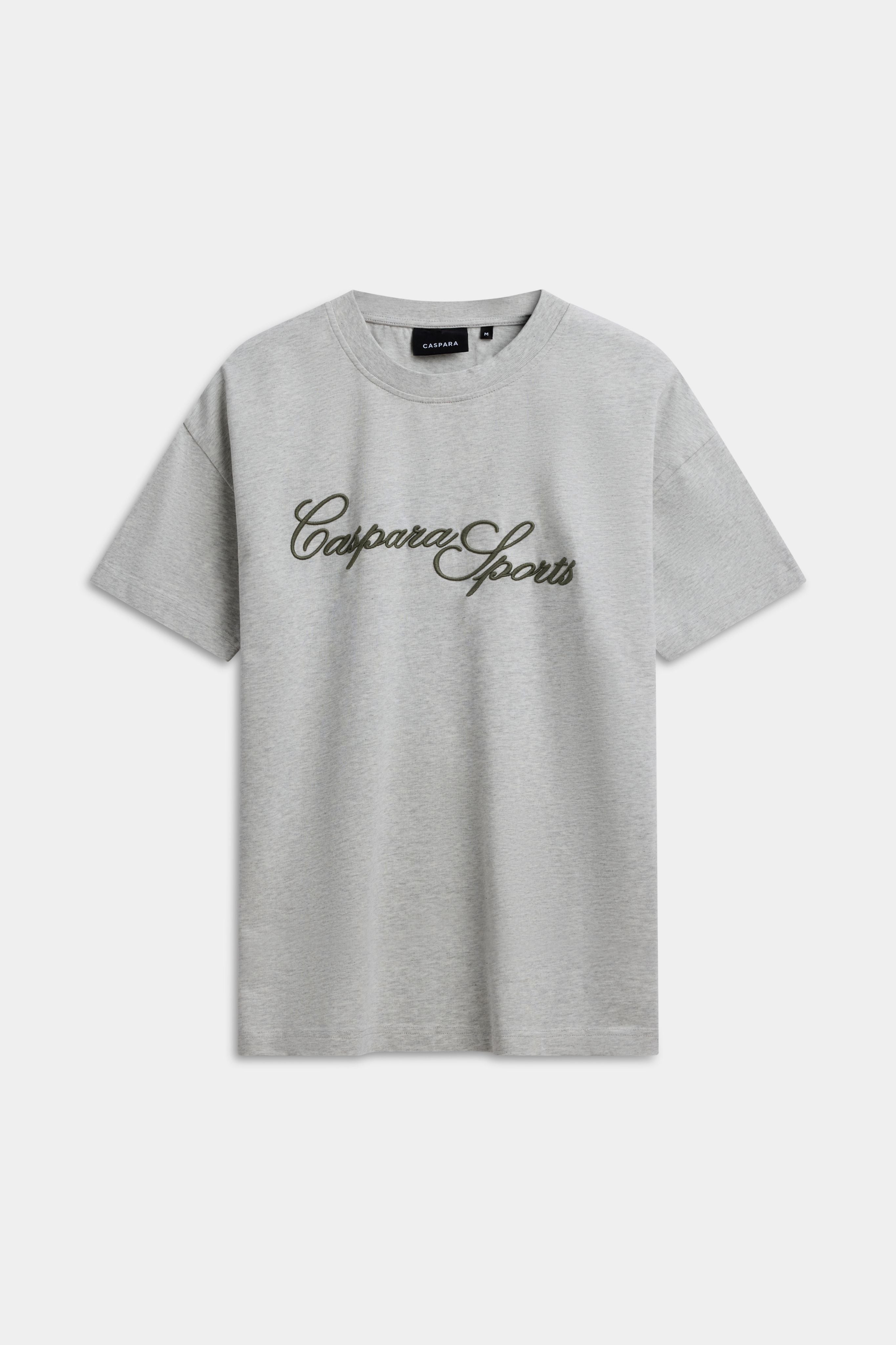 M. Racquet Club Cotton T-Shirt - Grey Melange